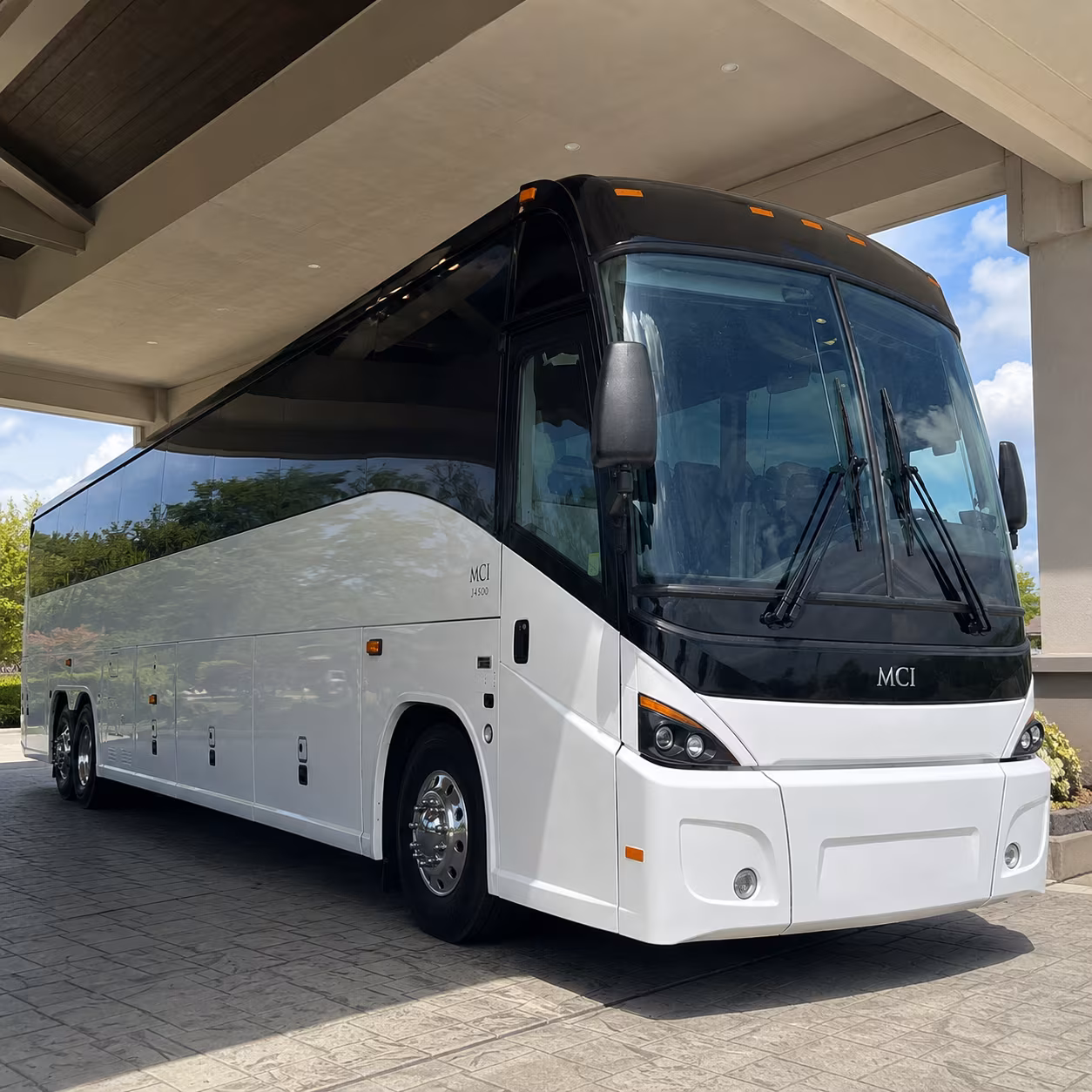 charter buses for conferences and events at the decc