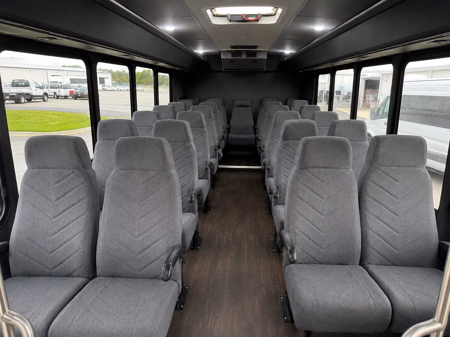 duluth 20 passenger minibus interior