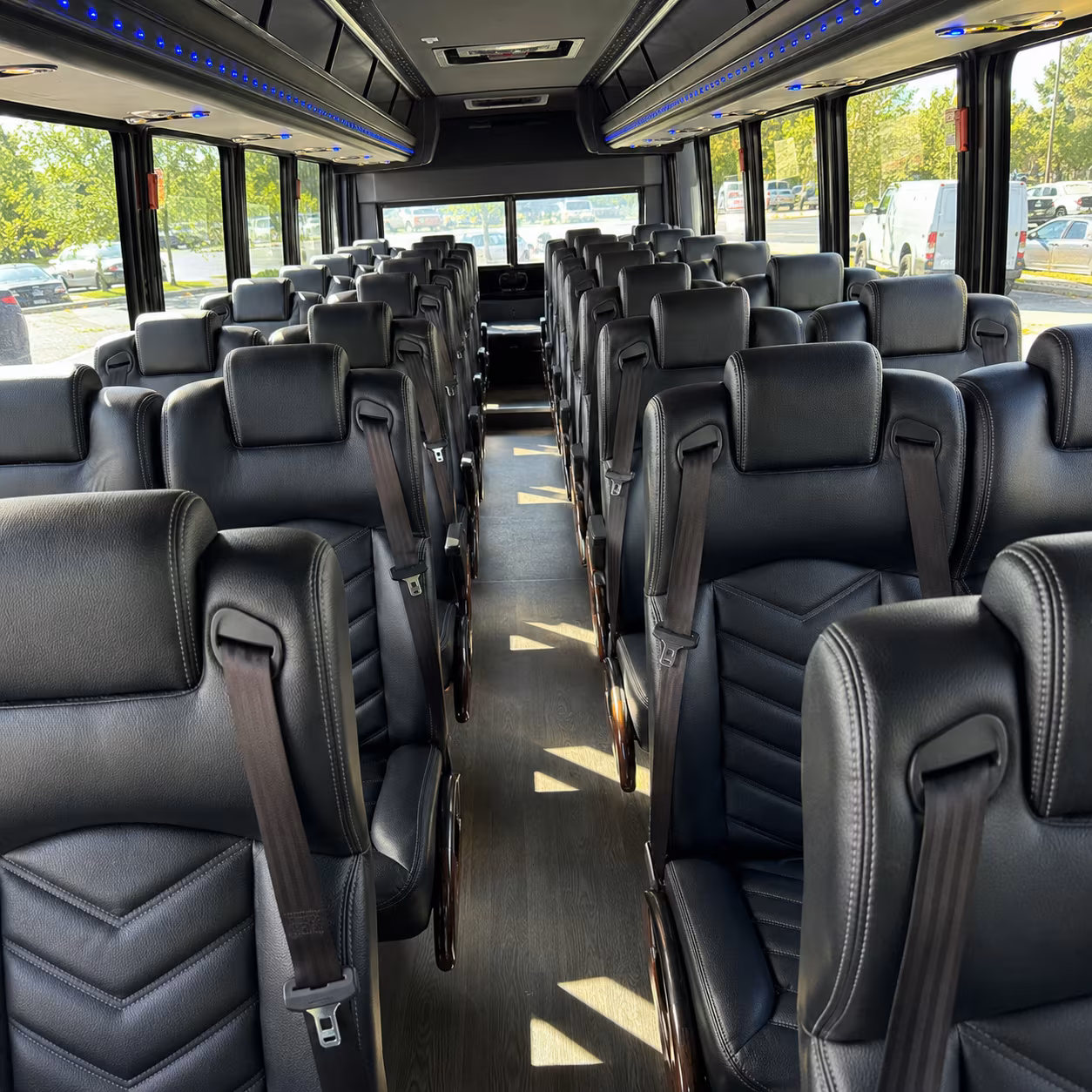 duluth corporate event transportation onboard seating