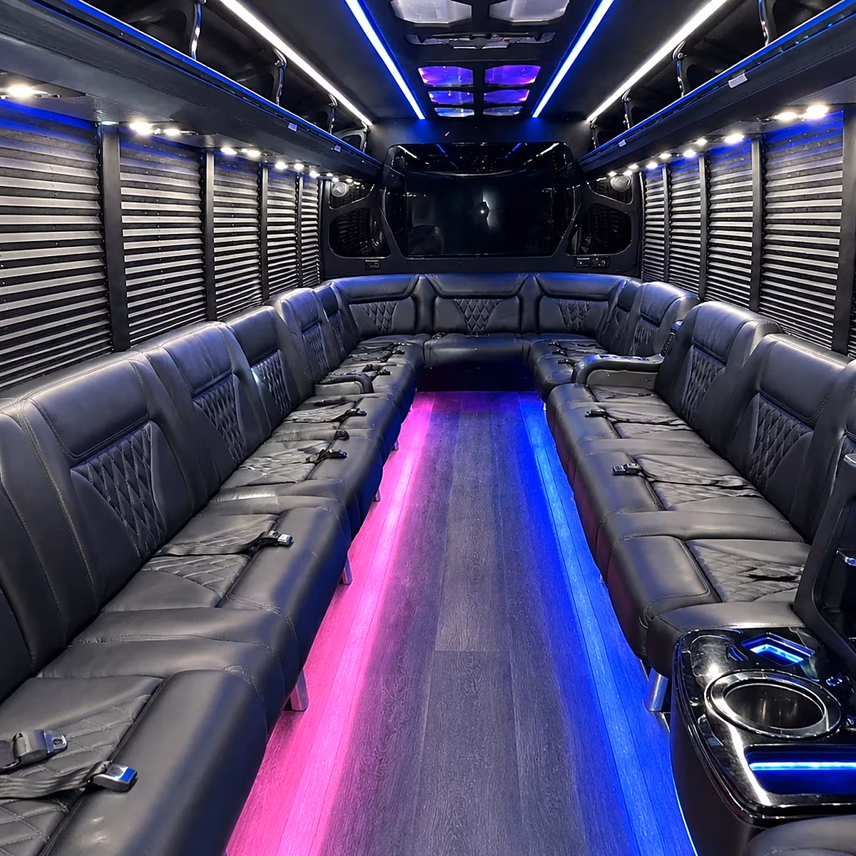 duluth party bus interior