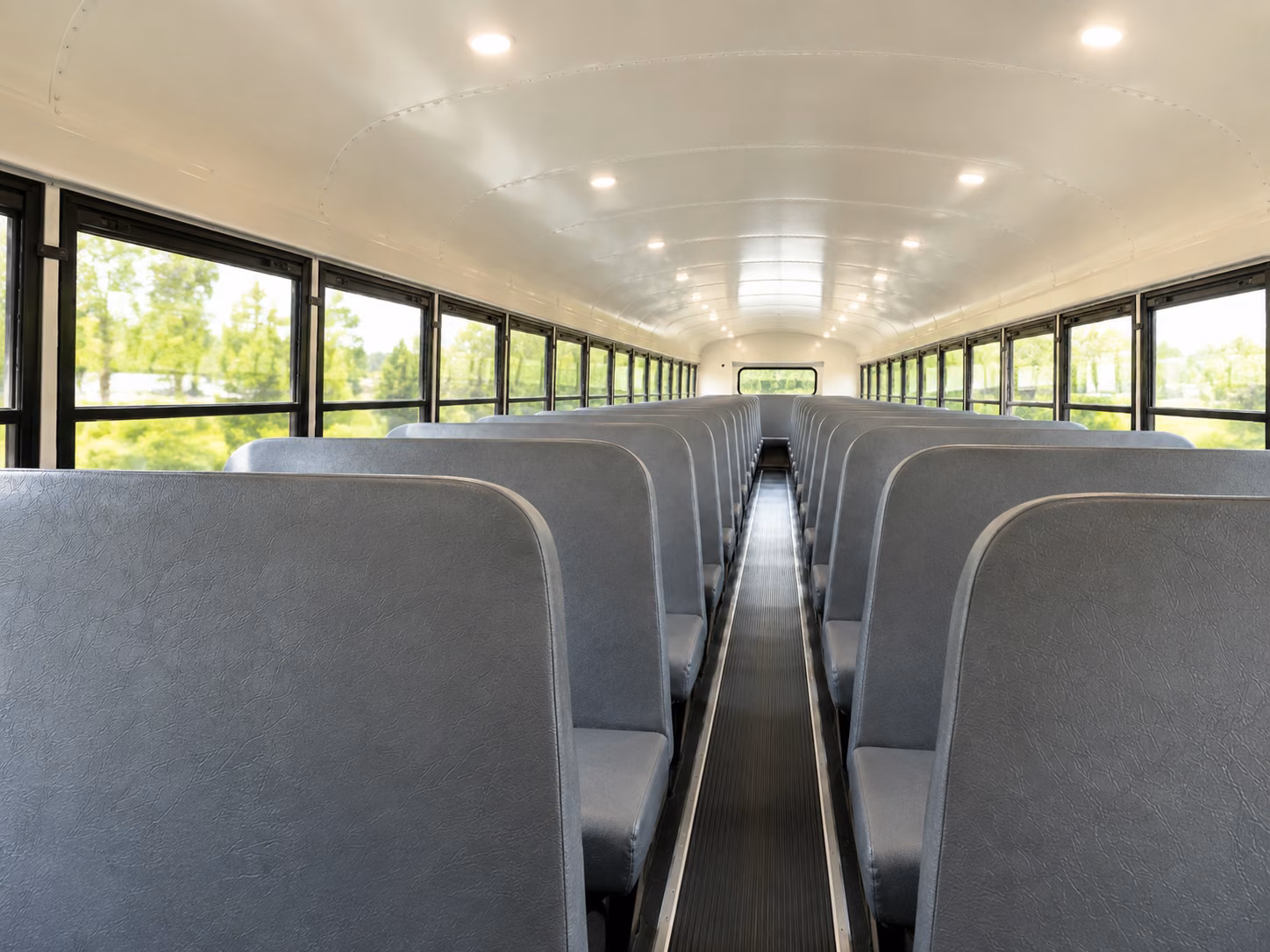 duluth school bus inside