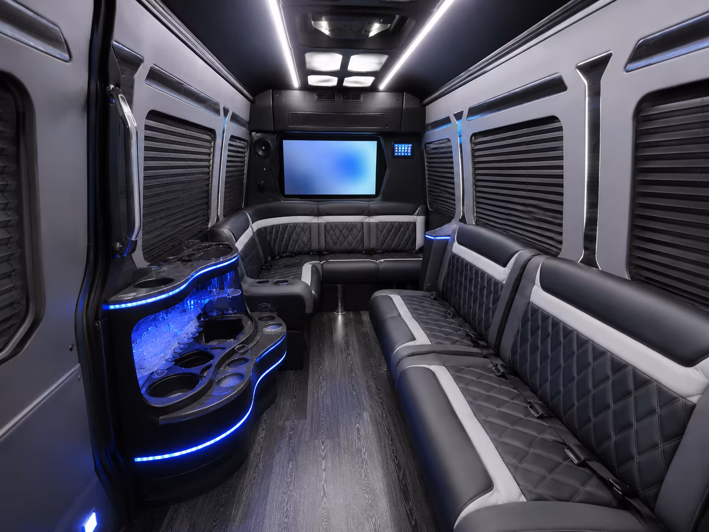 duluth sprinter limousine interior