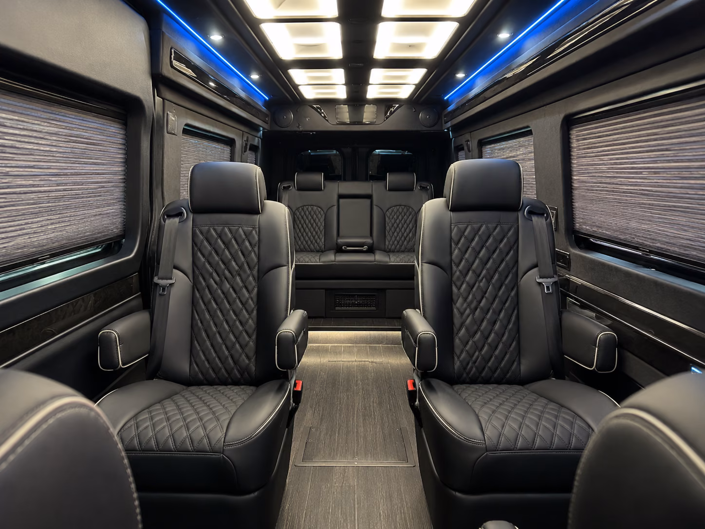 duluth sprinter van with driver interior